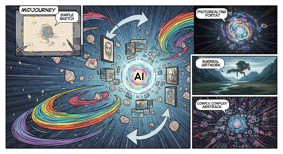常に進化し続ける画像生成AI「Midjourney」