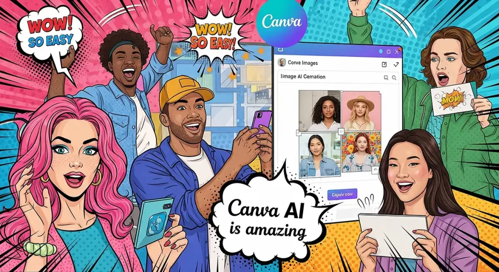 Canvaで簡単AI画像生成！無料で始めるデザイン体験

