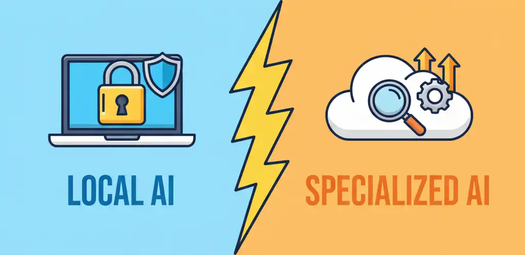 ローカルAIと特化型AIの違いを徹底解説!選び方も