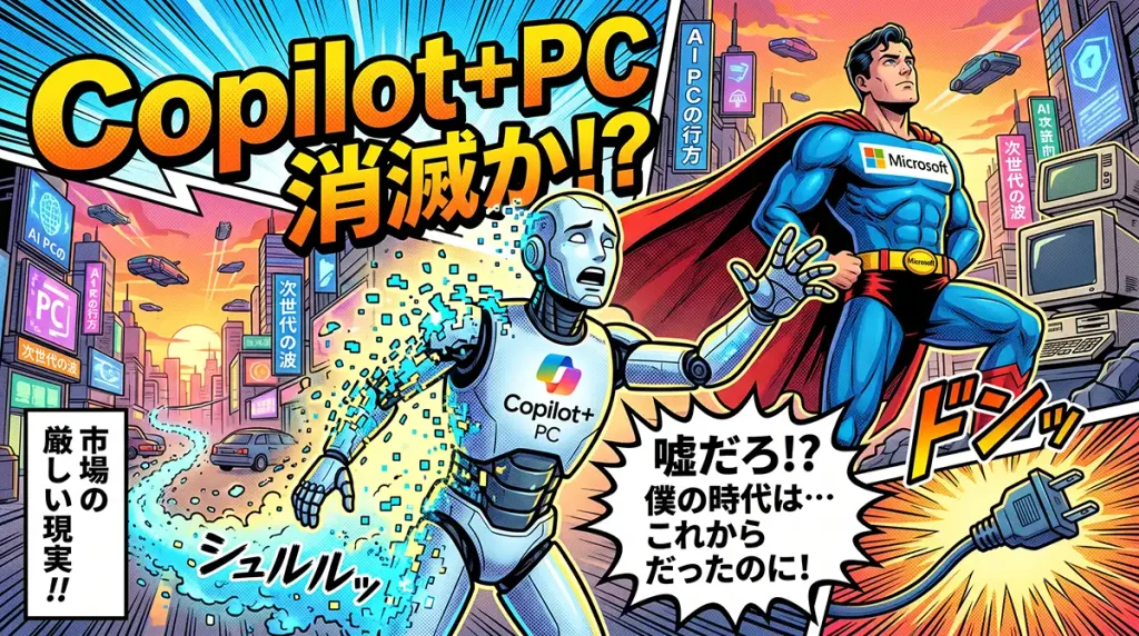 Copilot+ PC消滅か?