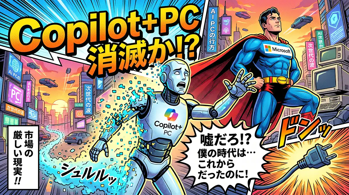 Copilot+ PC消滅か？